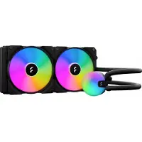 Fractal Design Lumen S28 v2 RGB, 280mm AIO-nestejäähdytysratkaisu prosessorille, musta