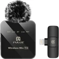Puluz Wireless Lavalier Microphone PU647B (lightning)