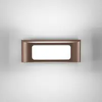 In.tec® Led ulkoseinävalaisin Desert, Pronssi/messinki, Alumiini, Moderni
