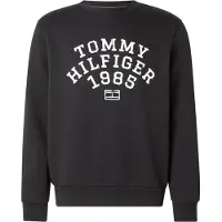 Tommy Hilfiger Collegepaita 'ARCH' musta / valkoinen