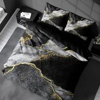 Hobby Hall Puuvillasatiini pussilakanasetti, 140 x 200 cm, 2 kpl