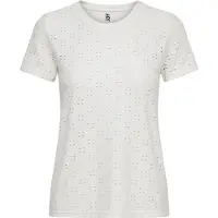 JDY Jdycathinka S/S Tag Top Jrs Noos - White - XS