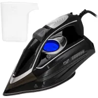 Adler AD 5054 -höyrysilitysrauta, 3000 W, 0,45 l, musta/harmaa