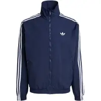 Adidas Välikausitakki 'Firebird' tummansininen / valkoinen