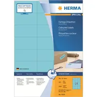 Herma Coloured Labels A4 blue 70x37