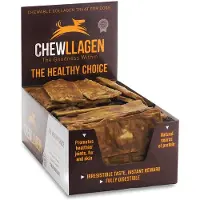 Chewllagen naudanlihanmakuisia kollageenilastuja koirille, 50x30 g