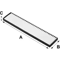 Valeo Suodatin, sisäilma 698247