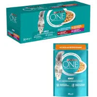 Purina One 40x85g Adult lajitelma kissan märkäruoka