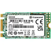 Transcend 425S, 500 GB, M.2, 530 MB/s, 6 Gbit/s (TS500GMTS425S)