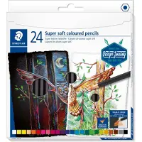 Staedtler Väriliitu pehmeä 24 kpl 100% PEFC