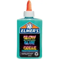 ELMER'S Elmers Glow-In-The-Dark Bastelkleber Blau 147ml-Flasche (2162078)
