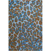 Decotique Leopard matto 180x270 Cm - Kuviolliset matot Villa Sininen - BLUELEOP180X270