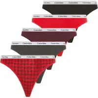 Calvin Klein Thong 5 Pk - Multi/patterned - XL