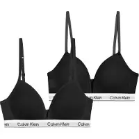 Calvin Klein Underwear Rintaliivit musta / valkoinen