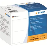 Herma 4318, Valkoinen, Suorakulmio, 163 x 45, Paperi, 16,3 cm, 9 cm