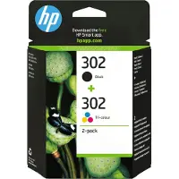 HP – 302 Ink Cartridge Combo 2-Pack (X4D37AE#30N)