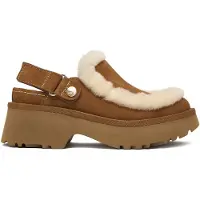 Ugg W New Heights Esmee Clog - Beige - 39