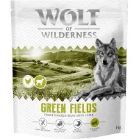 Wolf of Wilderness 4x1kg Senior Green Fields karitsa kuivaruoka koira