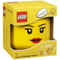 LEGO Storage Head säilytysrasia, L, Tyttö