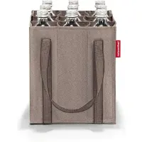 Reisenthel bottlebag, Harmaa, Polyesteri, Pullopussi, Kuvio, 240 mm, 240 mm