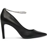 Calvin Klein Ess Stiletto Hdw Chain Lth 90 - Black - 38