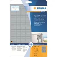 Herma 4220, Hopea, Pyöristetty suorakulmio, Kiinteä, A4, Polyesteri, Matta