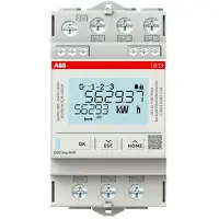 ABB ENERGIAMITTARI 3-VAIHEINEN, SUORA 65A, MID, TARKKUUSLUOKKA B, 4-TARIFFI, 1DI, 1DO, 3-DIN MODUULIA, M-BUS (D13-15-M-65-MBUS)