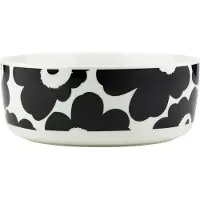 Marimekko Unikko kulho 1,5 l Black-White