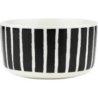 Marimekko Piccolo kulho 50 cl Musta-valkoinen