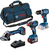 Bosch AKKUSÆT GSB 18V-45/GDX 18V-200/GWS 18V-7