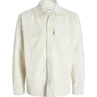Jack & Jones Jjeperfect Corduroy Overshirt Ls Sn - Cream - XL