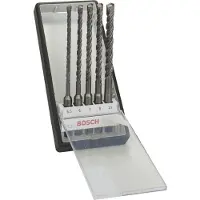 Bosch Betoniporanteräsarja SDS-plus-5; 5,5/6/7/8/10 mm; 5 kpl.