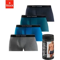 Bruno Banani Bokserishortsit sininen / yönsininen / meleerattu harmaa / musta