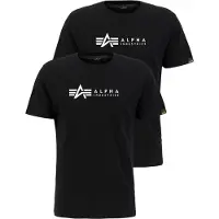 Alpha industries Label 2 Pack Lyhythihainen T-paita