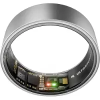 Ultrahuman Ring AIR -älysormus, koko-12, Raw Titanium
