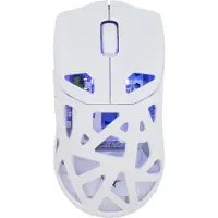 White Shark DAGONET Wireless (White) - Pelihiiri - Optinen - 6 painiketta - Valkoinen