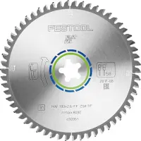 Festool Sahanterä HW 190x2,6 FF TF58 ALUMINIUM/PLASTICS