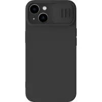 NILLKIN CamShield Silky Silicone Case for iPhone 15 Plus (black)
