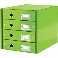 Leitz vetolaatikosto Click & Store 4-ltk WOW Vihreä
