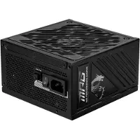 MSI MPG A1250GS PCIE5, 1250 W, 100 - 240 V, 50/60 Hz, Aktiivinen, 1249 W, 20 W