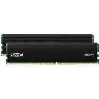 Crucial 32GB (2 x 16GB) Pro, DDR4 3200MHz, CL22, 1.20V, musta