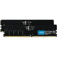 Crucial 32GB (2 x 16GB) Pro, DDR5 6000MHz, CL48, 1.10V, musta