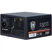 Inter-Tech HIPOWER SP-550, 550 W, 100 - 240 V, 50 - 60 Hz, 10 A, Aktiivinen, 120 W (88882110)
