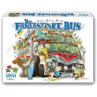 Gyldendal Den fantastiske bus - puslespil 1000 brikker