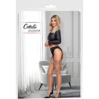 Cottelli - stay up - sileä - beige - L