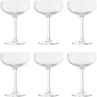 Bloomingville Astrid Champagne Glass - Nude - Ø11XH15CM