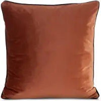 Eurofirany Gaja 60x60 cm koristetyynynpäällinen, tiilenvärinen