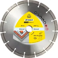 Klingspor Timanttikatkaisulaikka DT 350 U Extra; 180x2,6x22,23 mm
