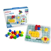 Miniland Superpegs Peruskoulu 64 Yksiköt