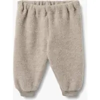Wheat Wool Fleece Trousers Kinnie - Beige - 92